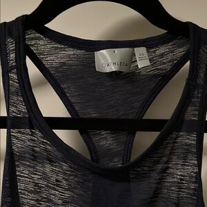 Athleta Women's navy light weight Tank Top extra small